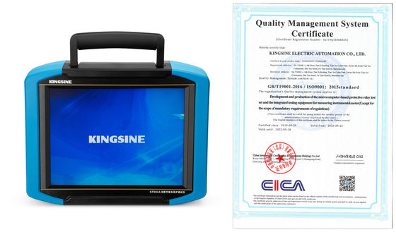 La prueba diferenciada de la retransmisión de KINGSINE KF900A fijó el analizador de IEC61850 IEDs